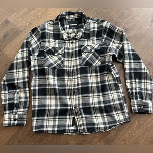 RSQ  Plaid Button-Up